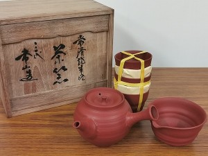 三代 山田常山 茶器揃